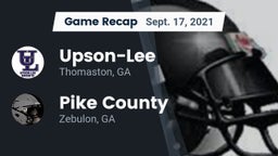 Recap: Upson-Lee  vs. Pike County  2021