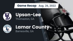 Recap: Upson-Lee  vs. Lamar County  2022