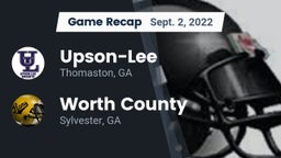 Recap: Upson-Lee  vs. Worth County  2022