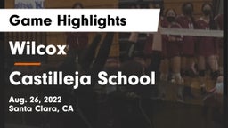 Wilcox  vs Castilleja School Game Highlights - Aug. 26, 2022