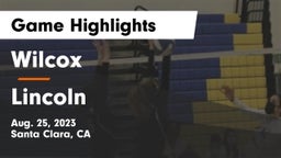 Wilcox  vs Lincoln  Game Highlights - Aug. 25, 2023