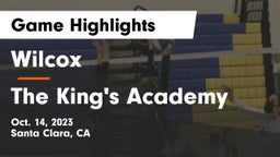 Wilcox  vs The King's Academy  Game Highlights - Oct. 14, 2023