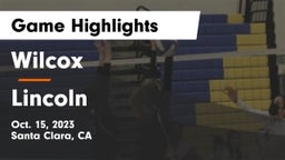Wilcox  vs Lincoln  Game Highlights - Oct. 15, 2023