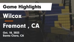 Wilcox  vs Fremont , CA Game Highlights - Oct. 18, 2023