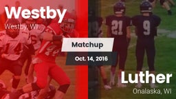 Matchup: Westby vs. Luther  2016