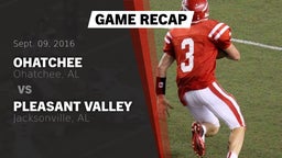 Recap: Ohatchee  vs. Pleasant Valley  2016