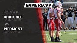 Recap: Ohatchee  vs. Piedmont  2016