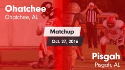 Matchup: Ohatchee vs. Pisgah  2016