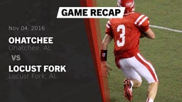 Recap: Ohatchee  vs. Locust Fork  2016