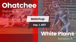 Matchup: Ohatchee vs. White Plains  2017