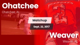 Matchup: Ohatchee vs. Weaver  2017