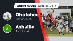 Recap: Ohatchee  vs. Ashville  2017