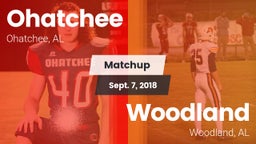Matchup: Ohatchee vs. Woodland  2018