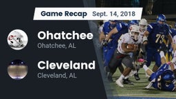 Recap: Ohatchee  vs. Cleveland  2018