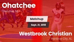 Matchup: Ohatchee vs. Westbrook Christian  2018
