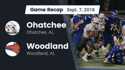 Recap: Ohatchee  vs. Woodland  2018