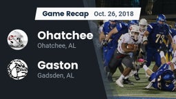 Recap: Ohatchee  vs. Gaston  2018
