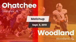 Matchup: Ohatchee vs. Woodland  2019