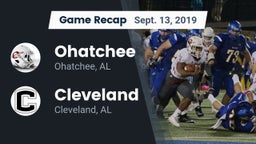 Recap: Ohatchee  vs. Cleveland  2019