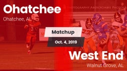 Matchup: Ohatchee vs. West End  2019