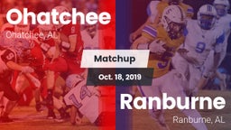 Matchup: Ohatchee vs. Ranburne  2019