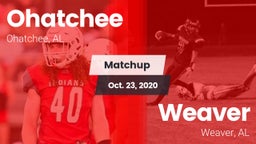 Matchup: Ohatchee vs. Weaver  2020