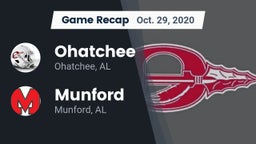 Recap: Ohatchee  vs. Munford  2020