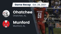 Recap: Ohatchee  vs. Munford  2021