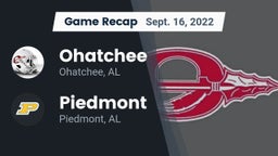 Recap: Ohatchee  vs. Piedmont  2022