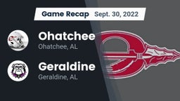 Recap: Ohatchee  vs. Geraldine  2022
