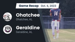 Recap: Ohatchee  vs. Geraldine  2023