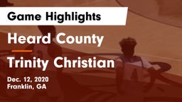 Heard County  vs Trinity Christian  Game Highlights - Dec. 12, 2020