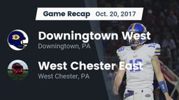 Recap: Downingtown West  vs. West Chester East  2017