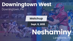 Matchup: Downingtown West vs. Neshaminy  2018