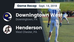 Recap: Downingtown West  vs. Henderson  2018