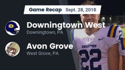 Recap: Downingtown West  vs. Avon Grove  2018