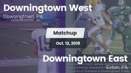 Matchup: Downingtown West vs. Downingtown East  2018