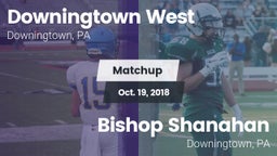 Matchup: Downingtown West vs. Bishop Shanahan  2018