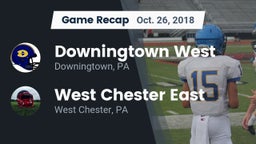 Recap: Downingtown West  vs. West Chester East  2018