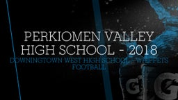 Downingtown West football highlights Perkiomen Valley High School - 2018