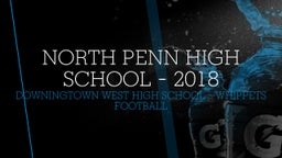 Downingtown West football highlights North Penn High School - 2018