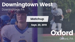 Matchup: Downingtown West vs. Oxford  2019