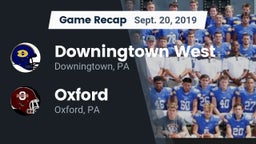 Recap: Downingtown West  vs. Oxford  2019