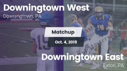 Matchup: Downingtown West vs. Downingtown East  2019