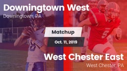 Matchup: Downingtown West vs. West Chester East  2019