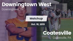 Matchup: Downingtown West vs. Coatesville  2019