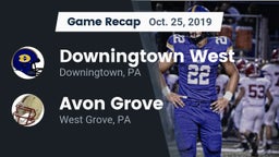 Recap: Downingtown West  vs. Avon Grove  2019
