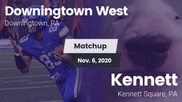 Matchup: Downingtown West vs. Kennett  2020
