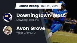 Recap: Downingtown West  vs. Avon Grove  2020