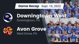 Recap: Downingtown West  vs. Avon Grove  2022